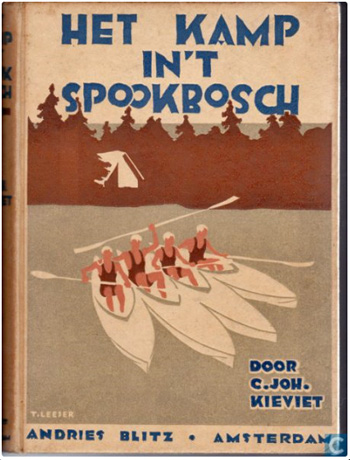 boek omslag Kamp in 't Spookbos